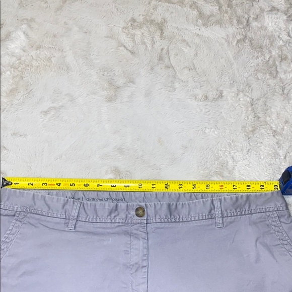 Talbots Gray Bermuda Shorts Cotton Blend Cuffed Hem - Picture 7 of 7